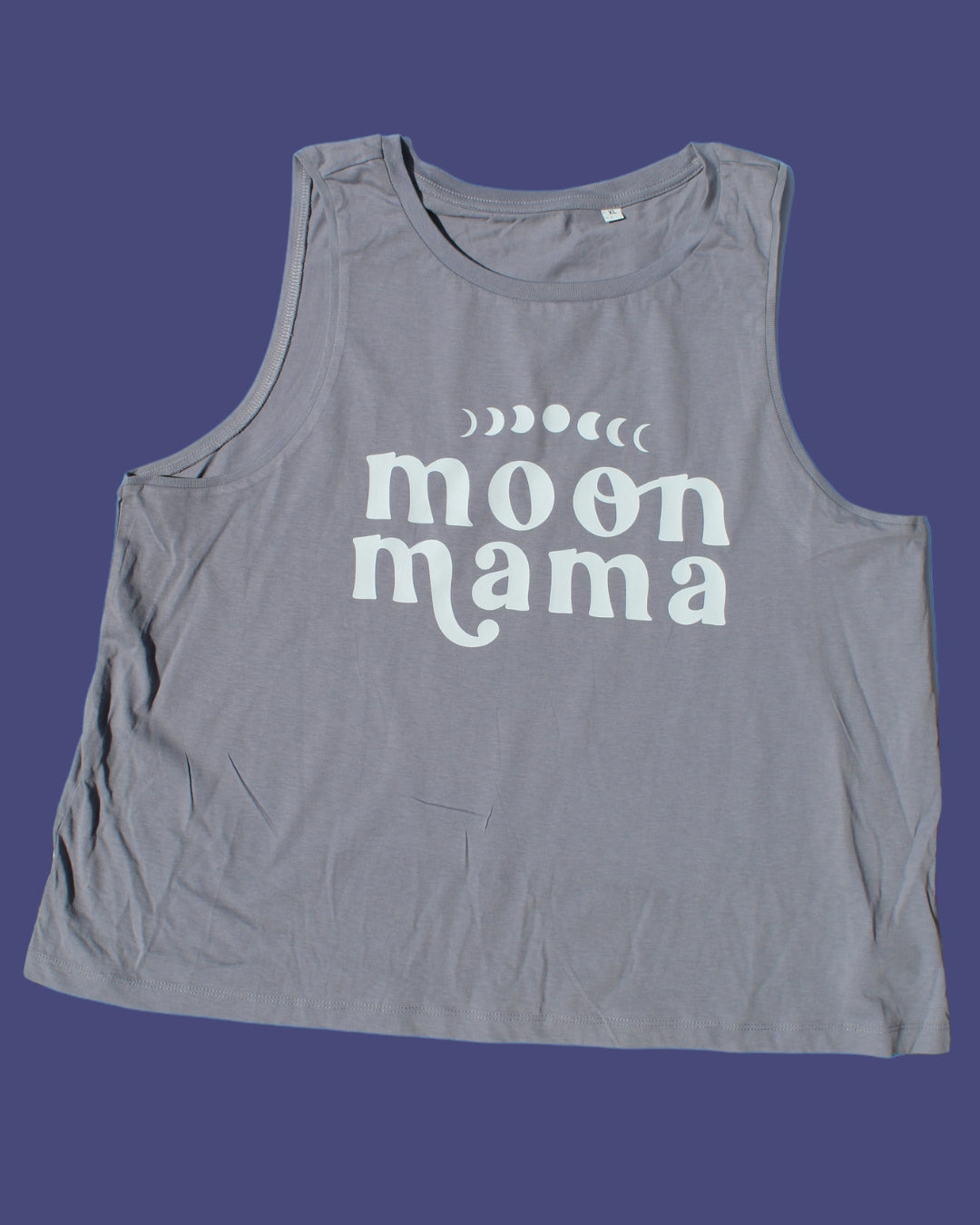 STEEL GREY MOON MAMA VEST - XL