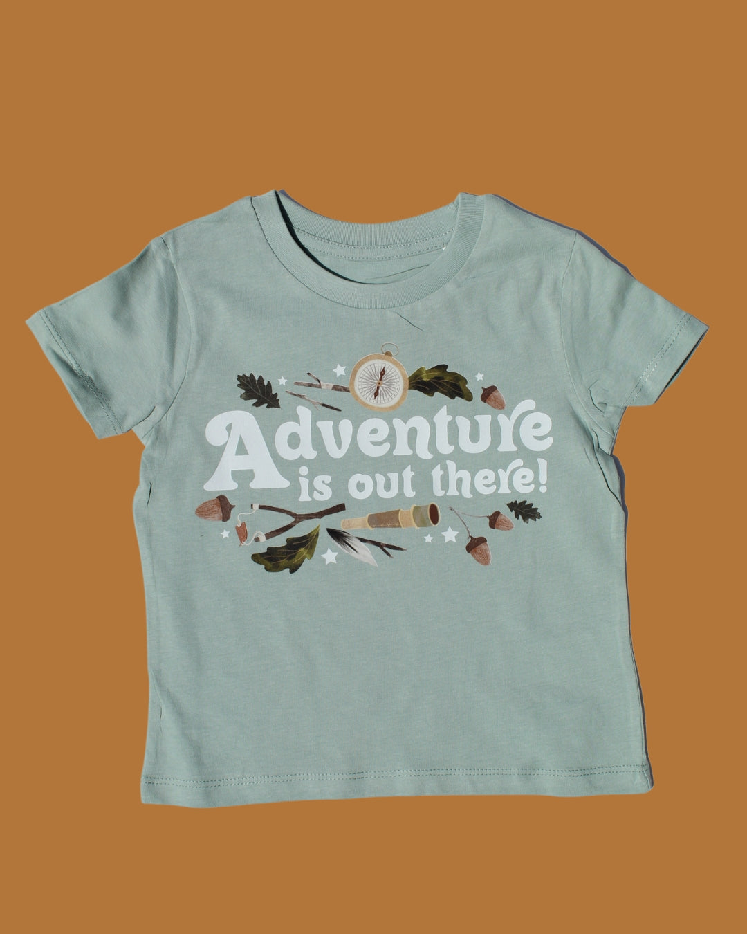 DUCK EGG BLUE ADVENTURE TEE - 3-4