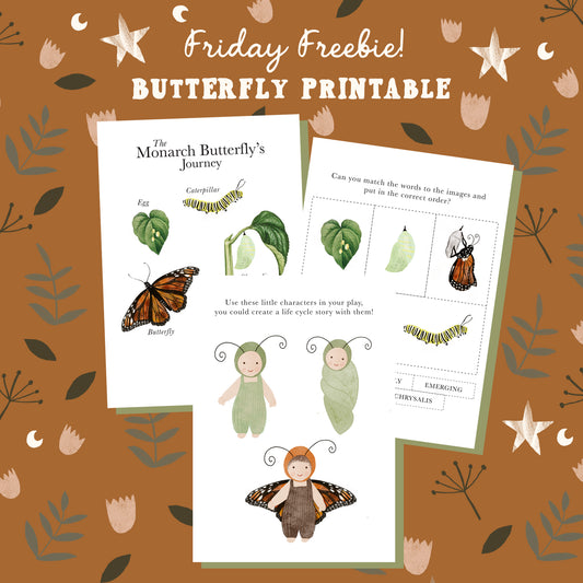 Monarch Butterfly Life Cycle Printable