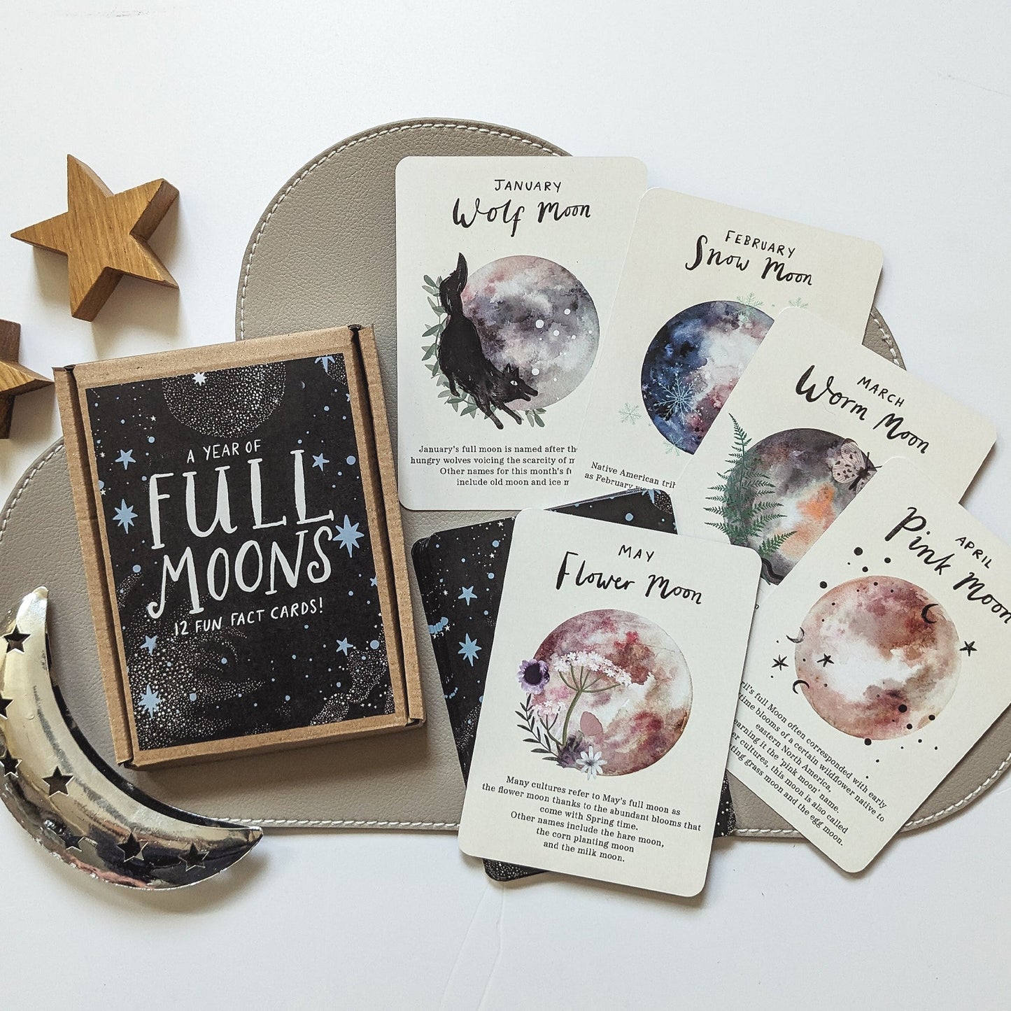 Full Moon A6 Card Pack