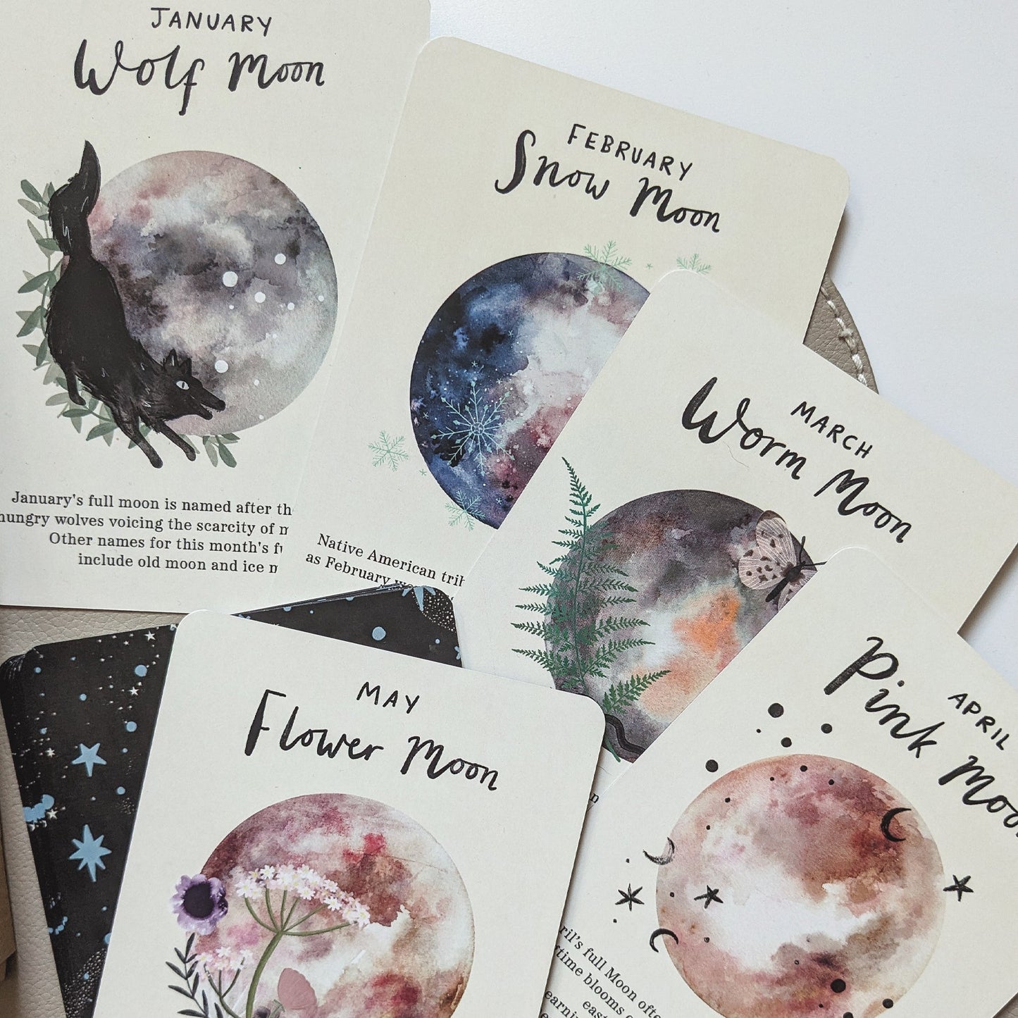 Full Moon A6 Card Pack