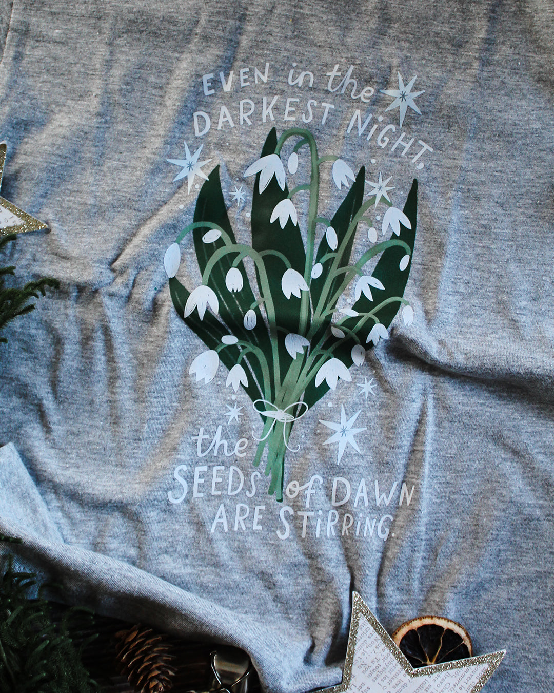 Winter Snowdrop Tee
