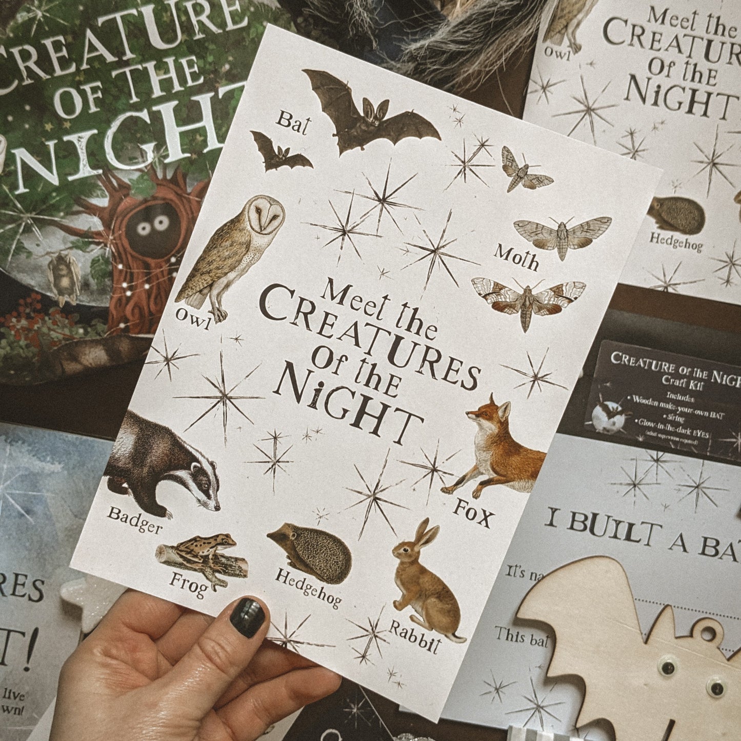 SALE Creatures of the Night A5 Art Print