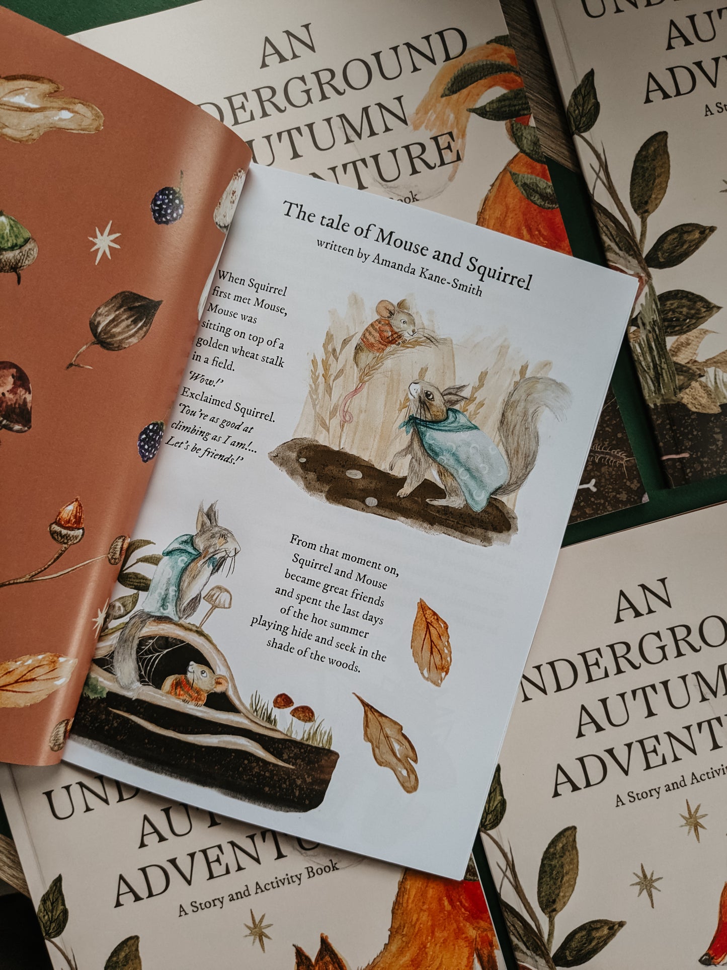 Autumn Underground Adventure Story & Activity Book