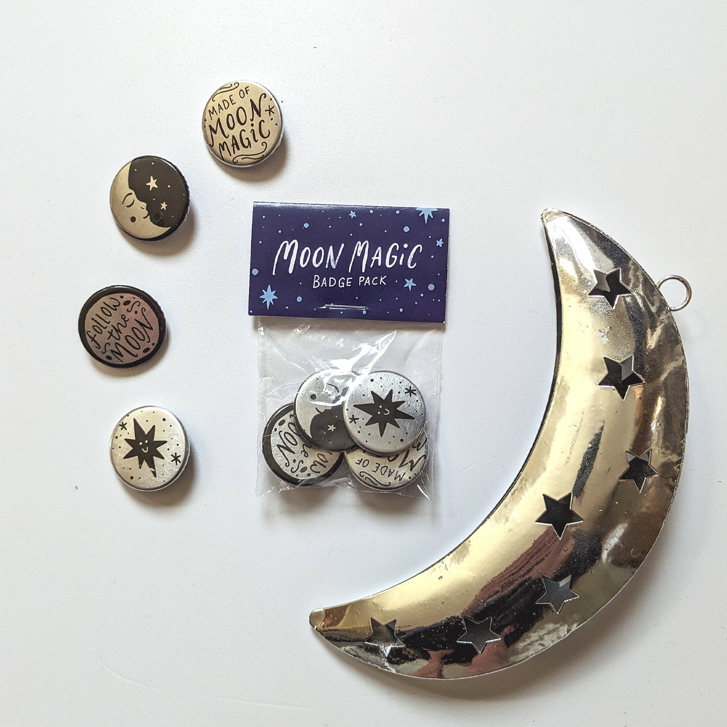 SALE Moon Magic Badge Set