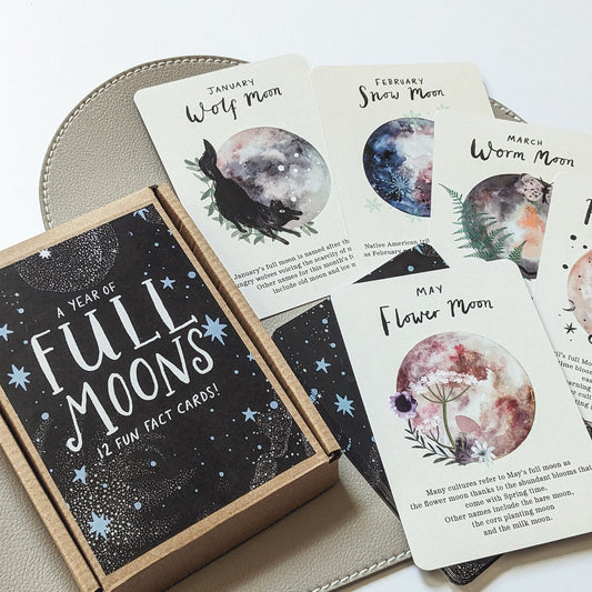 Full Moon A6 Card Pack