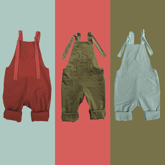 SALE KIDS COTTON DUNGAREES