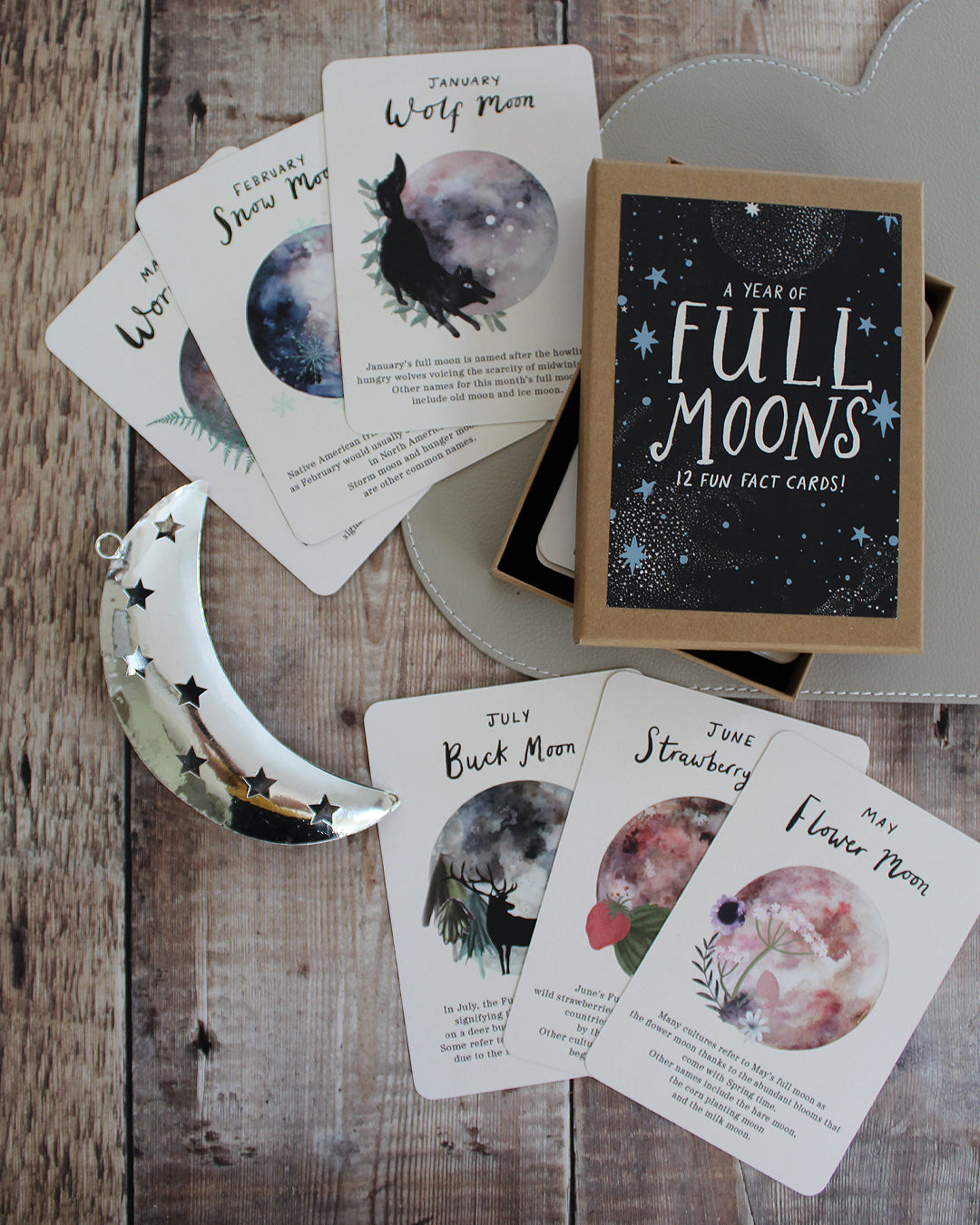Full Moon A6 Card Pack
