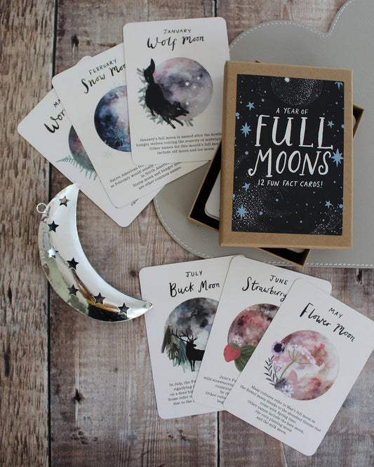 Full Moon A6 Card Pack