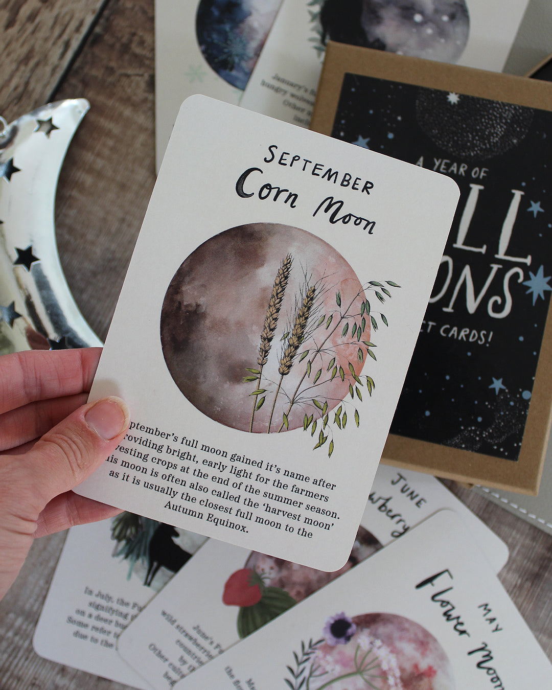 Full Moon A6 Card Pack