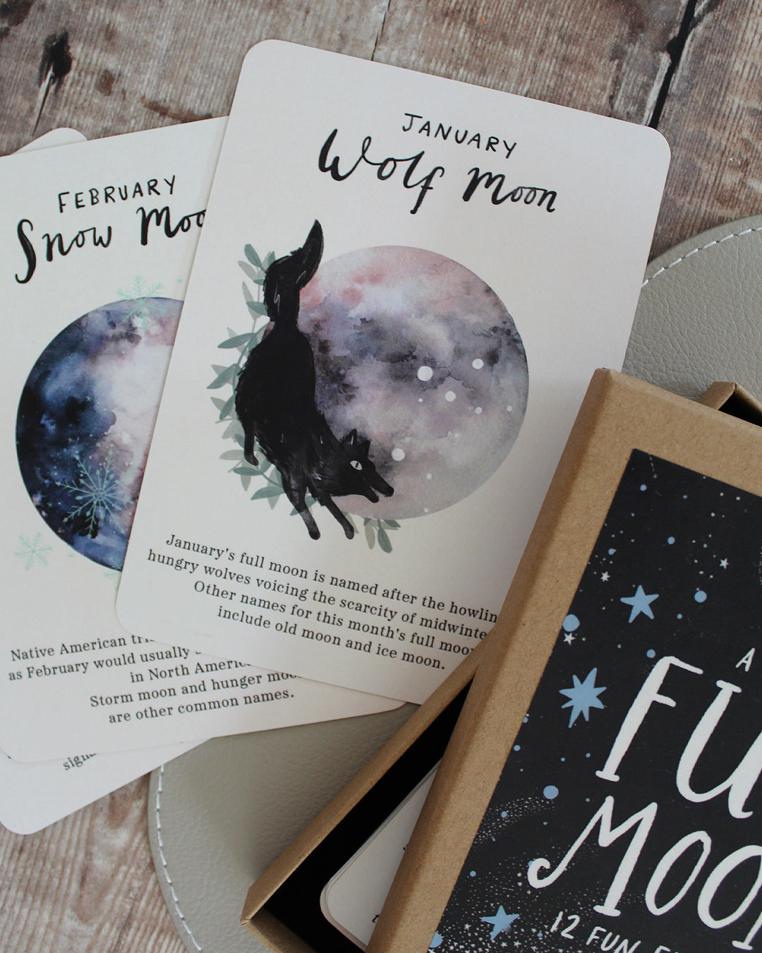 Full Moon A6 Card Pack