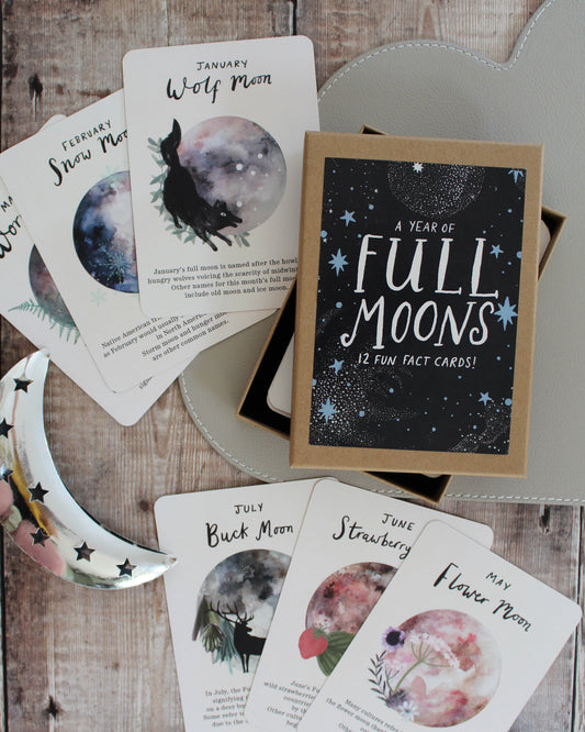 Full Moon A6 Card Pack