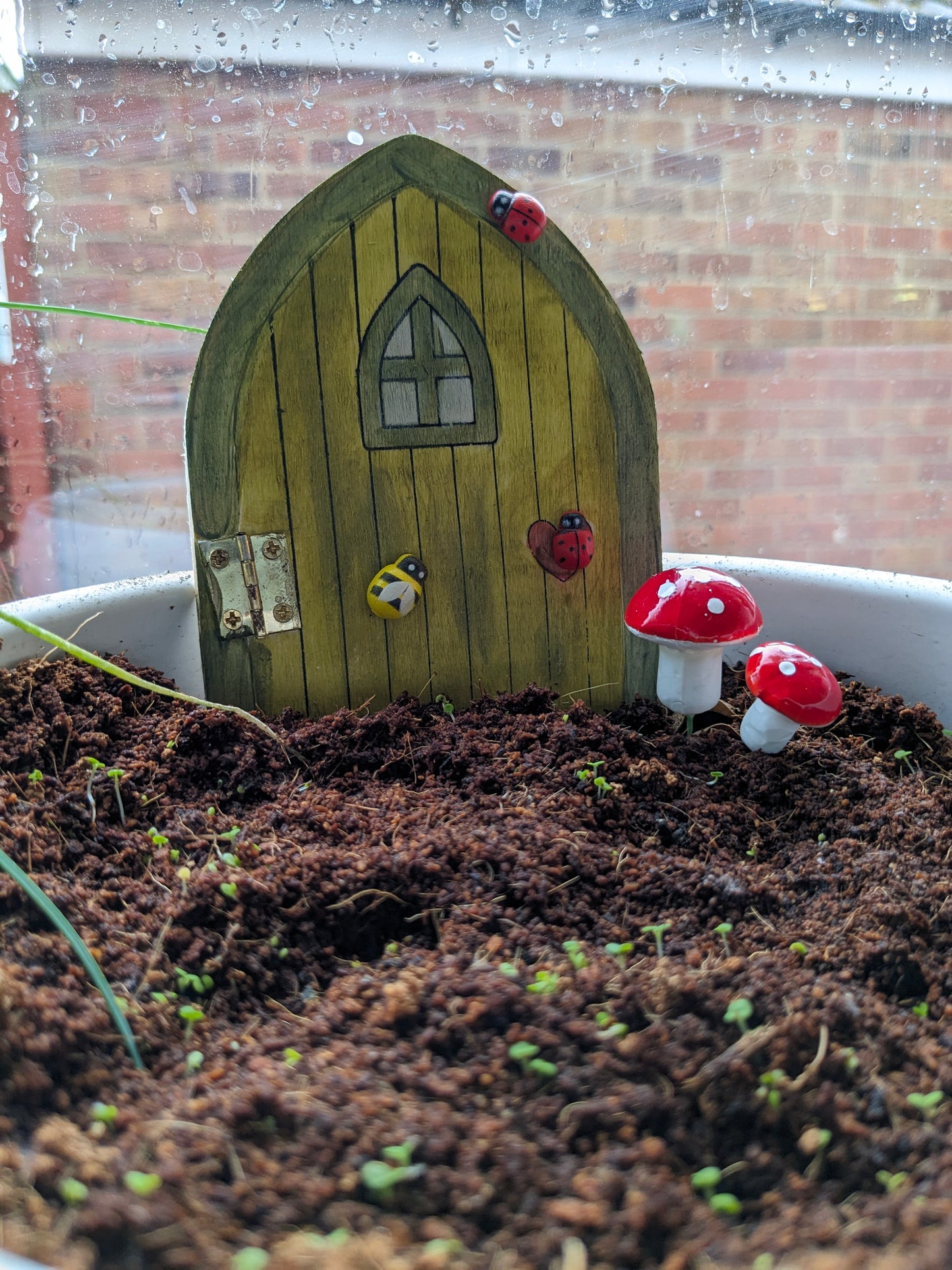 Secret Garden Wooden Fairy Door