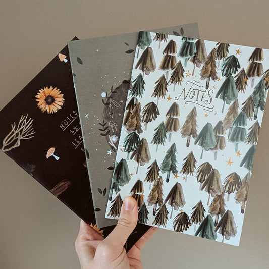 Moon Child Nature Notebook Set