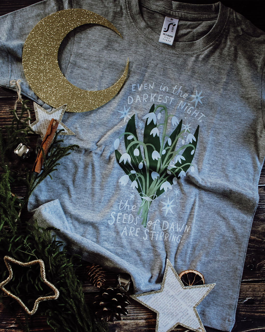 Winter Snowdrop Tee