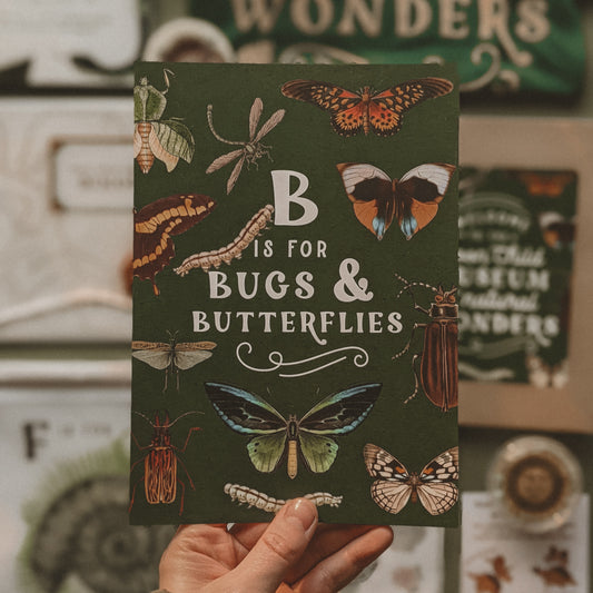 Bugs and Butterflies A5 Art Print